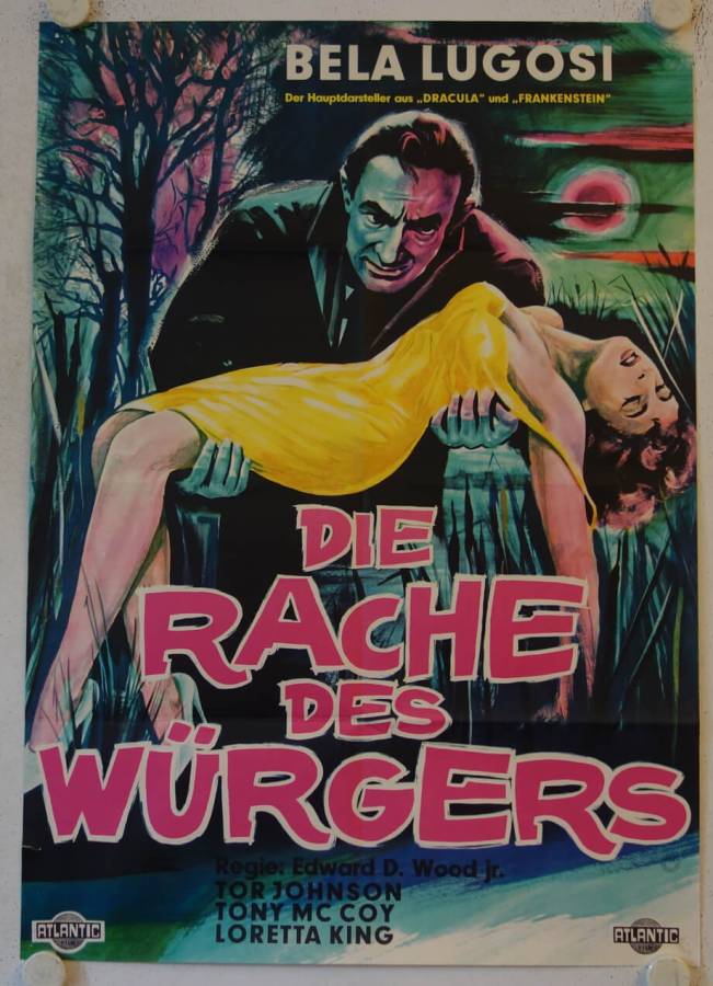 Die Rache des Würgers originales deutsches Filmplakat
